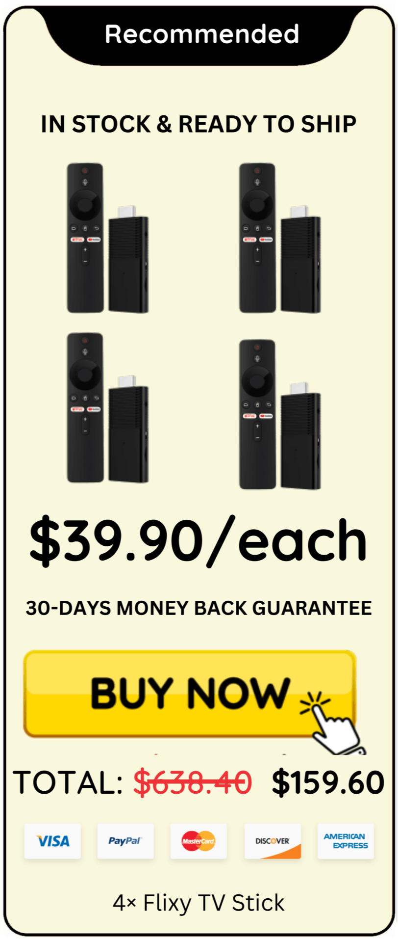 Flixy TV Stick offer price 